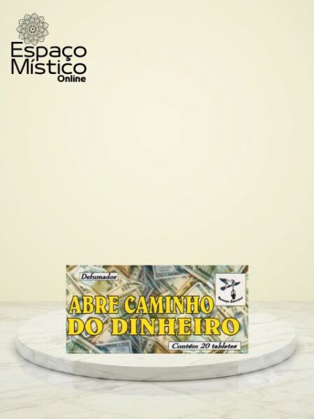 Defumador Piramide Abre Caminho do Dinheiro 12F10