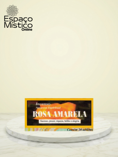 Incenso Piramide Rosa Amarela F03F10
